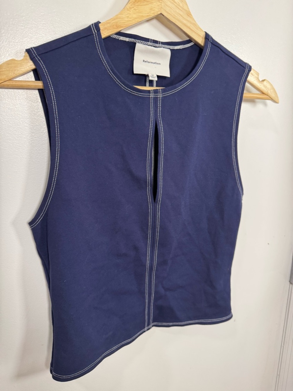 Reformation Carsyn top - size m